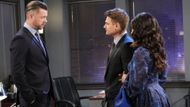 Johnny (Carson Boatman) not only has a good lawyer on his side but also a good dad in EJ (Dan Feuerriegel) on Days of our Lives | Image: JPI